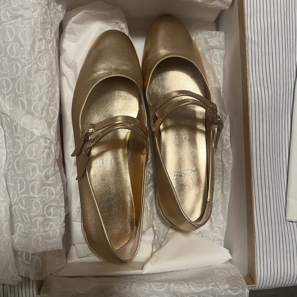 Christian Louboutin Sweet Jane leather Mary Jane shoes